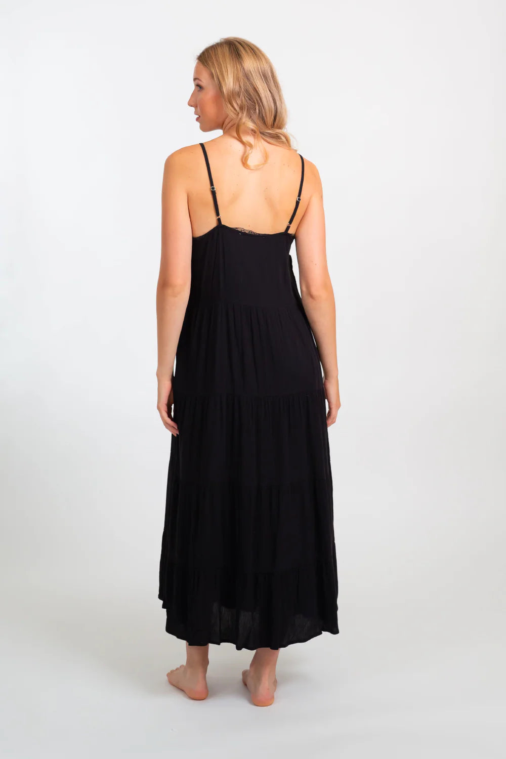 Miami Tiered Midi Dress