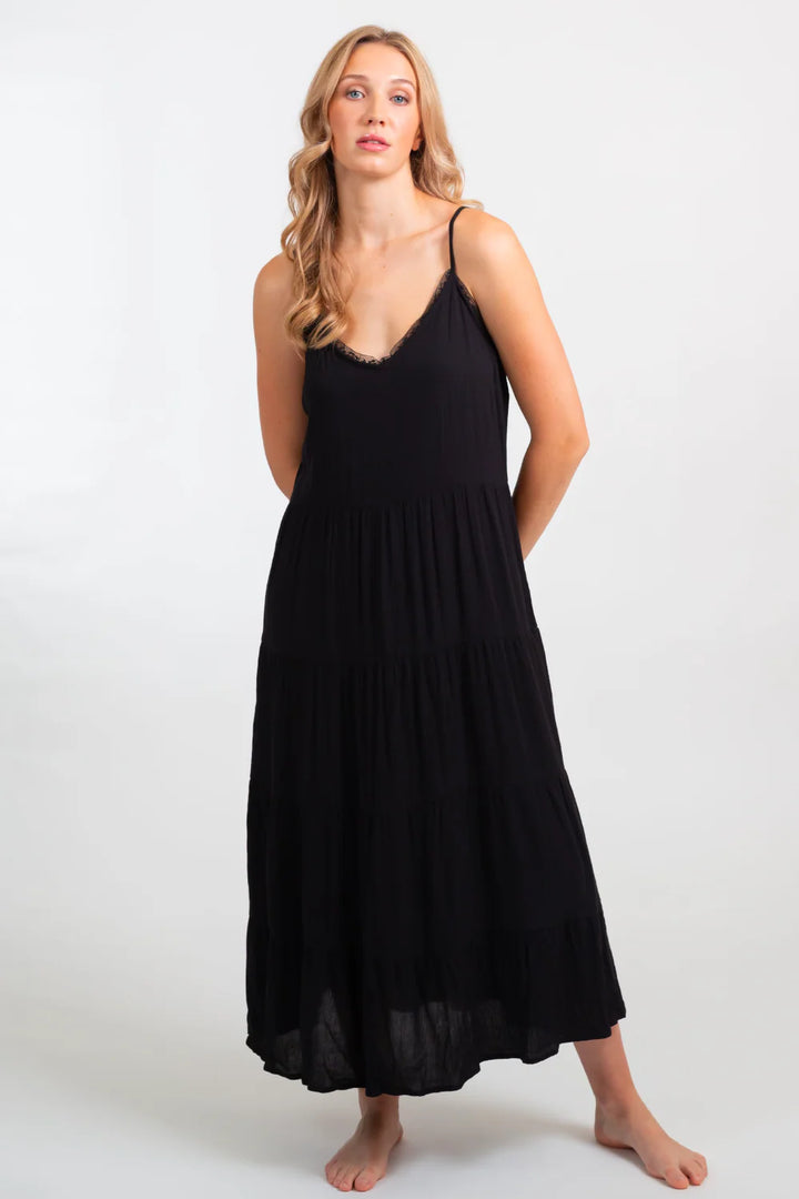 Miami Tiered Midi Dress