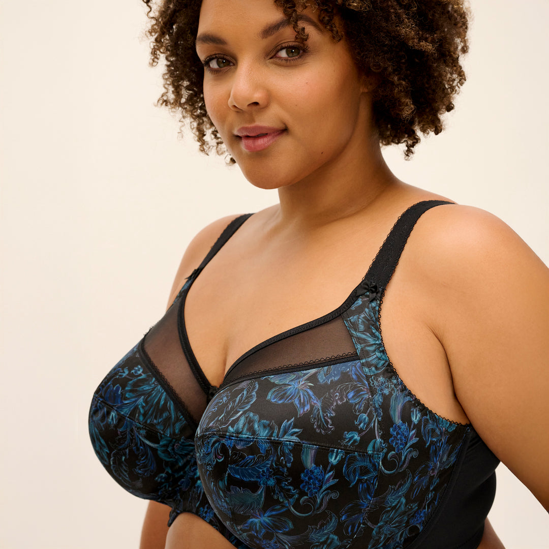 Goddess Kayla Full Cup Underwire Bra - Ornate