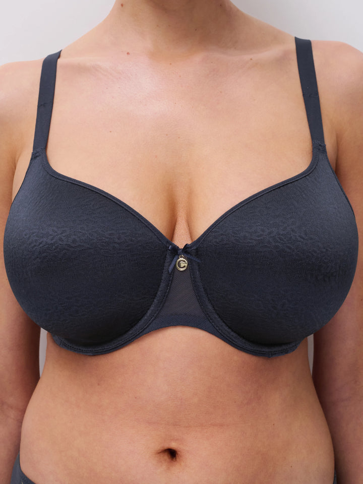 Norah Full Coverage Spacer T-Shirt Bra - Marine Blue