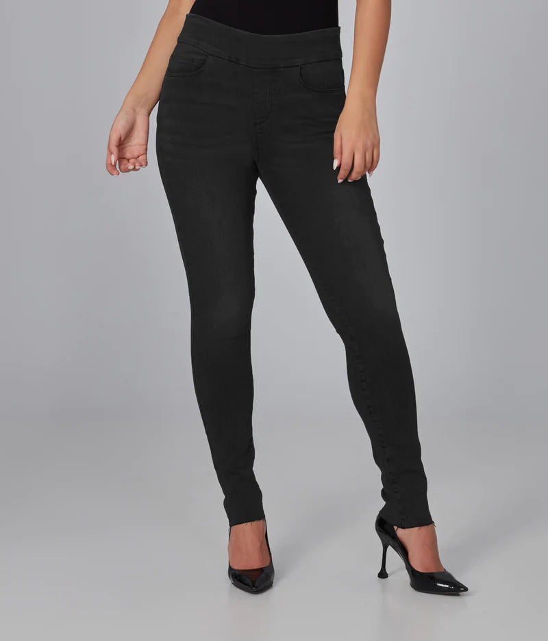 Anna High Rise Skinny Pull-On Jeans