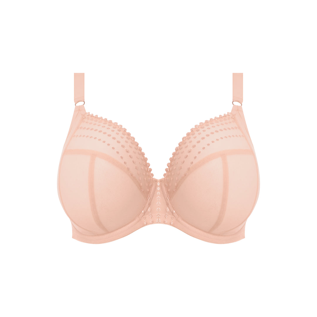 Elomi Matilda Underwire Plunge Bra - Pearl Blush