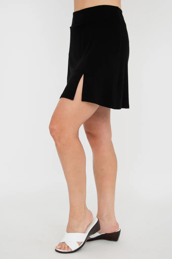Melly Bamboo Skort - Black