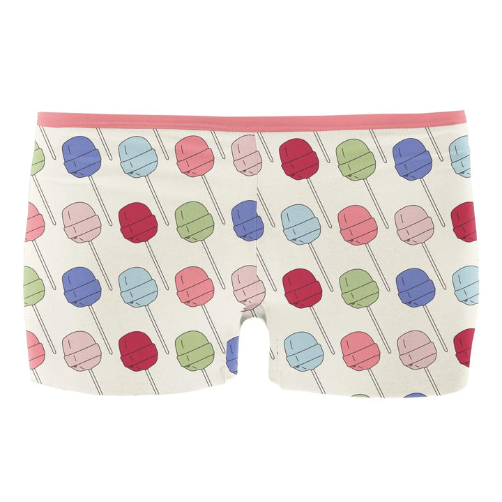 Women's Print Boy Short Underwear - Lula's Lollipops