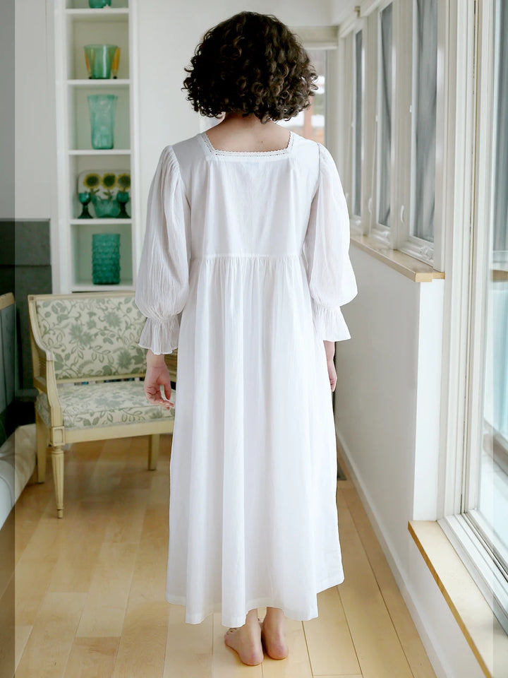 Colette Cotton White Nighty