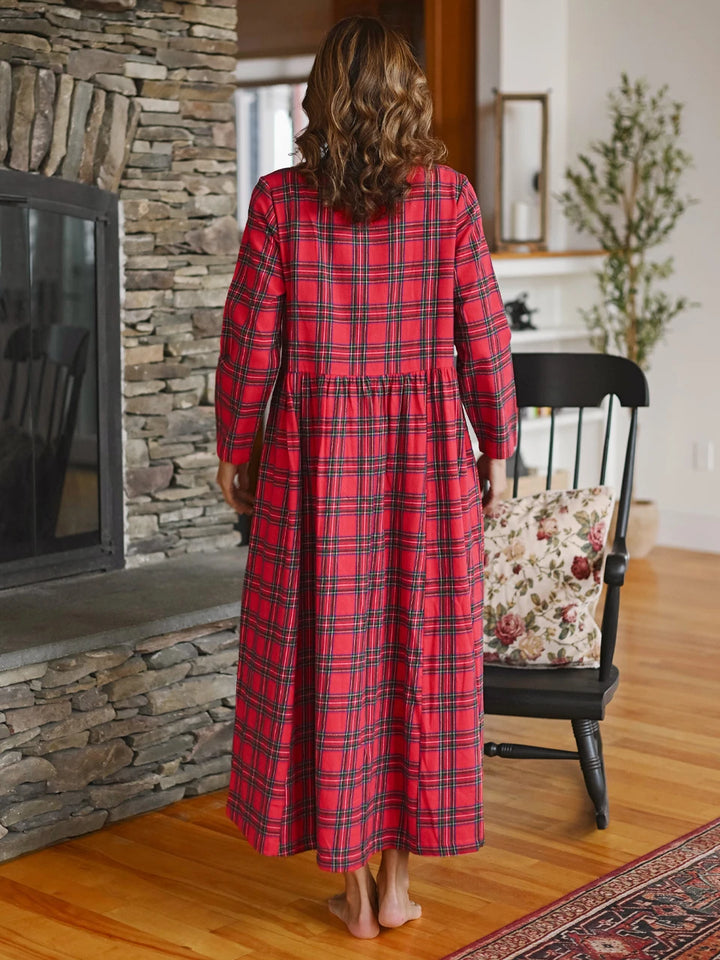Fireside Check Cotton Nighty