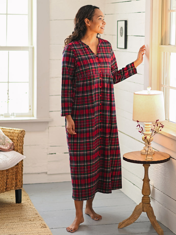 Yuletide Check Nighty