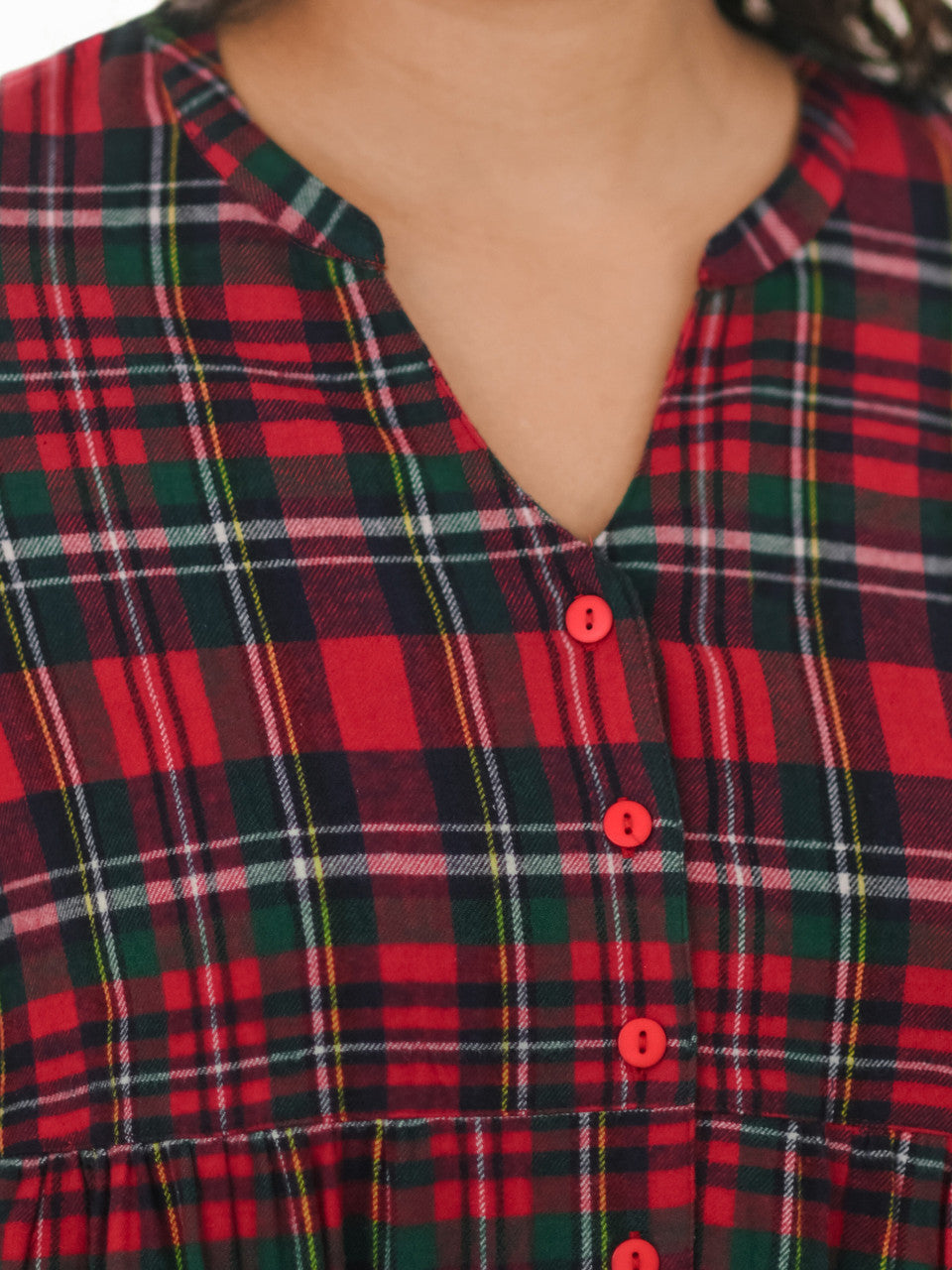 Yuletide Check Nighty