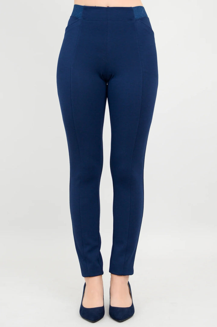Blue Sky Nadia Pant - Indigo - Petite