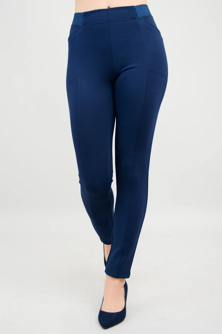 Blue Sky Nadia Pant - Indigo - Petite