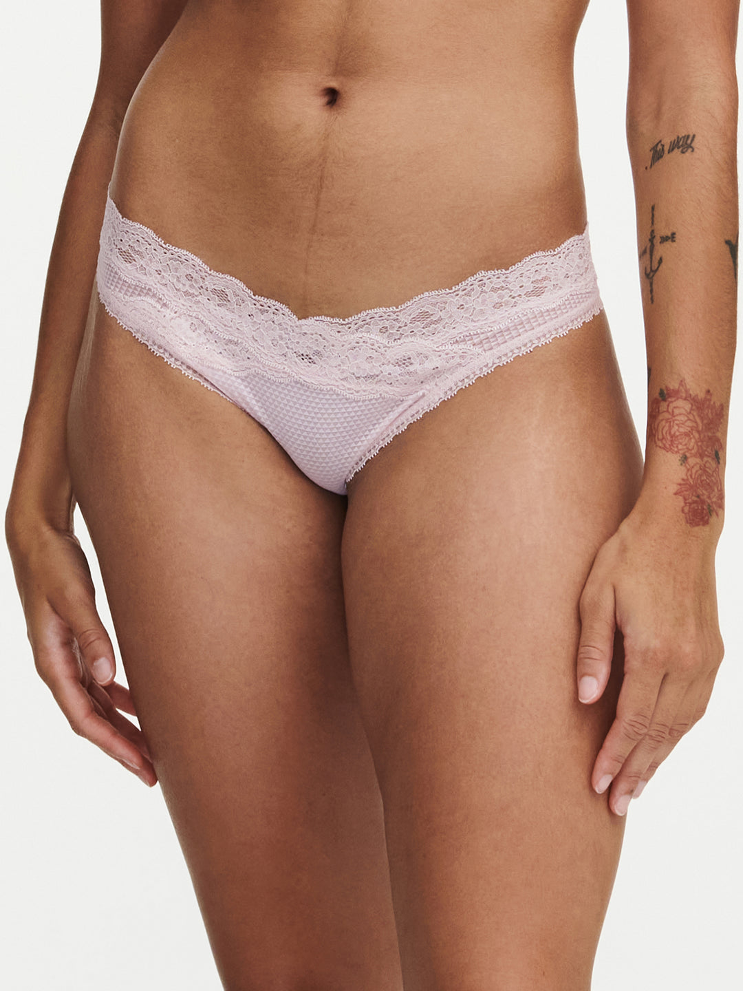 Brooklyn Thong - Rose Porcelain