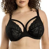 PARFAIT Olivia Plunge Strappy Lace Bra - Black