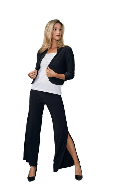 Wide Leg Pants with Side Splits