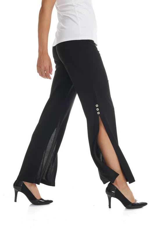 Wide Leg Pants with Side Splits
