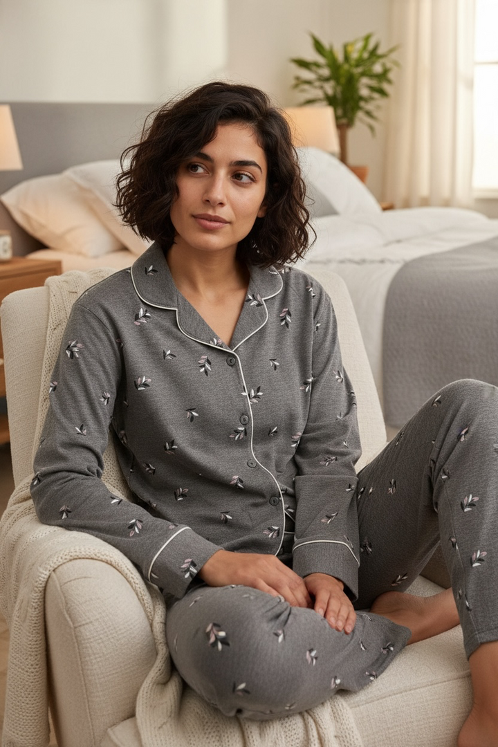 Leaves Pajama Set