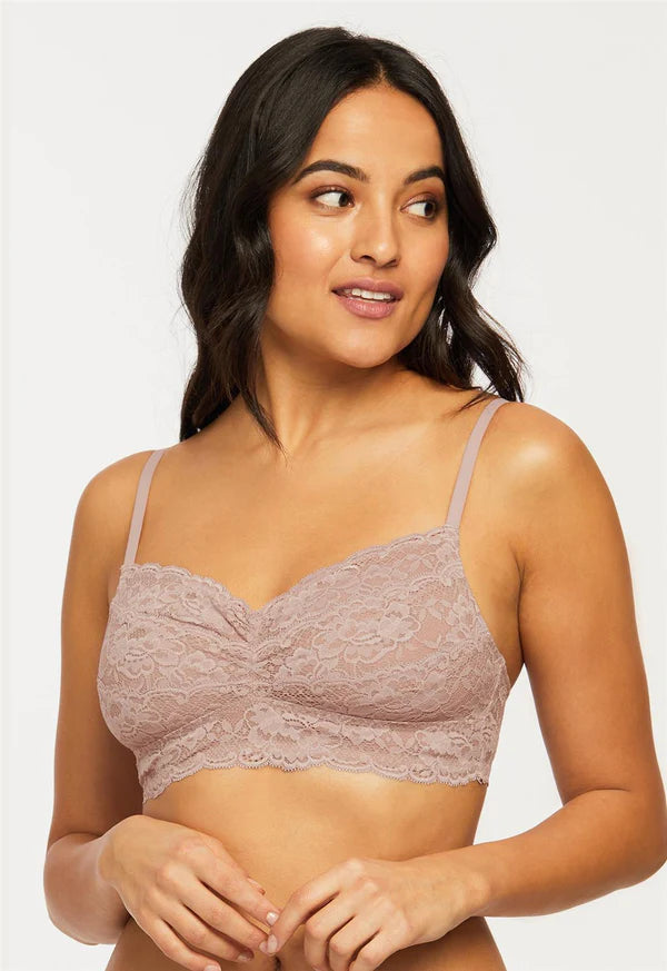 Montelle Cup Sized Wire-Free Bralette  - Moonshell