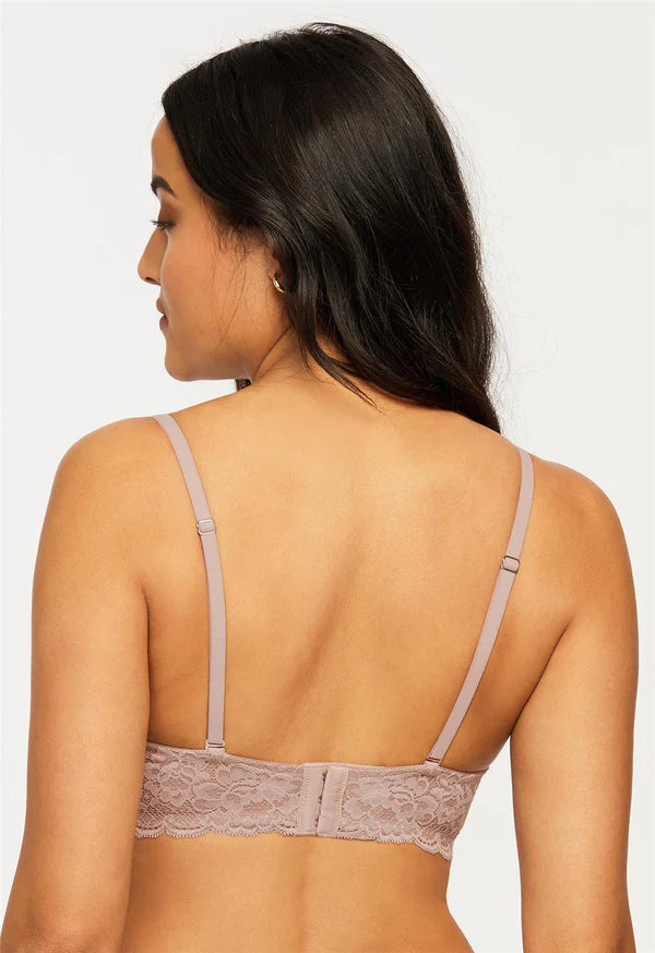 Montelle Cup Sized Wire-Free Bralette  - Moonshell