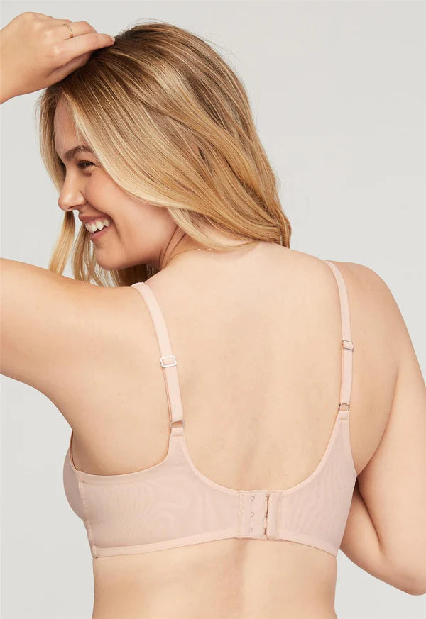 Mysa Cup-Sized Wire-Free Bralette - Champagne