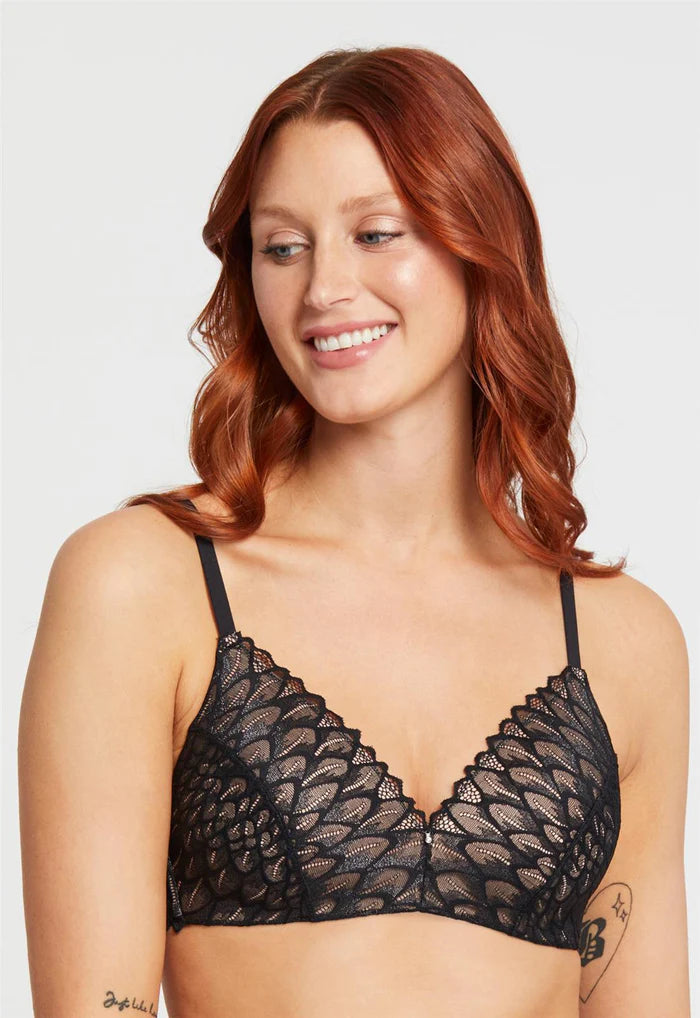 Montelle Lacy Wire Free Bra