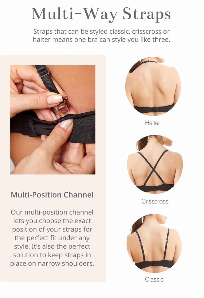 Montelle Wire Free Bra - Gemstone Blue