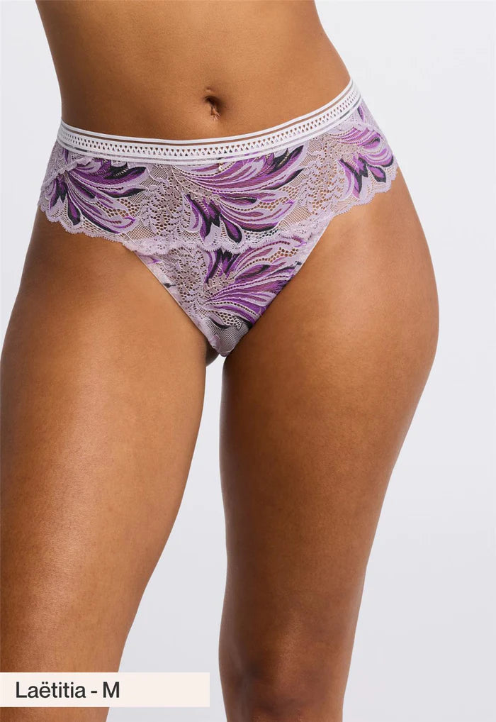 Lavender Fields Lace Brief