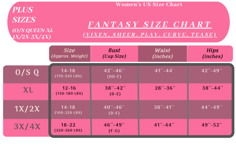 Fantasy Teddy Bodystocking