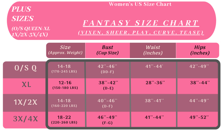 Fantasy Teddy Bodystocking