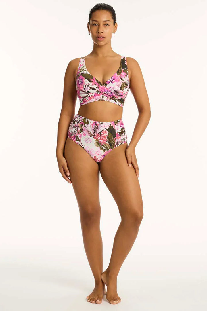 Sea Level Isla Cross Front Multifit Bra - Sheer Essentials Lingerie & Swimwear