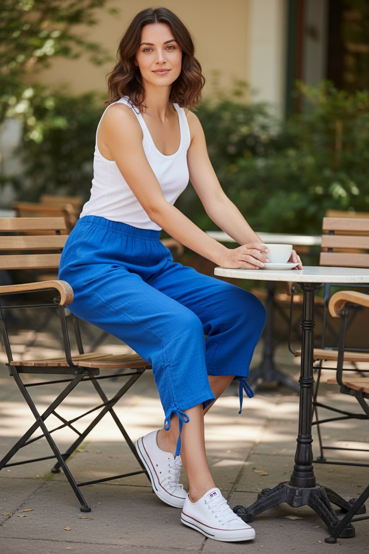 Cotton Gauze Pants
