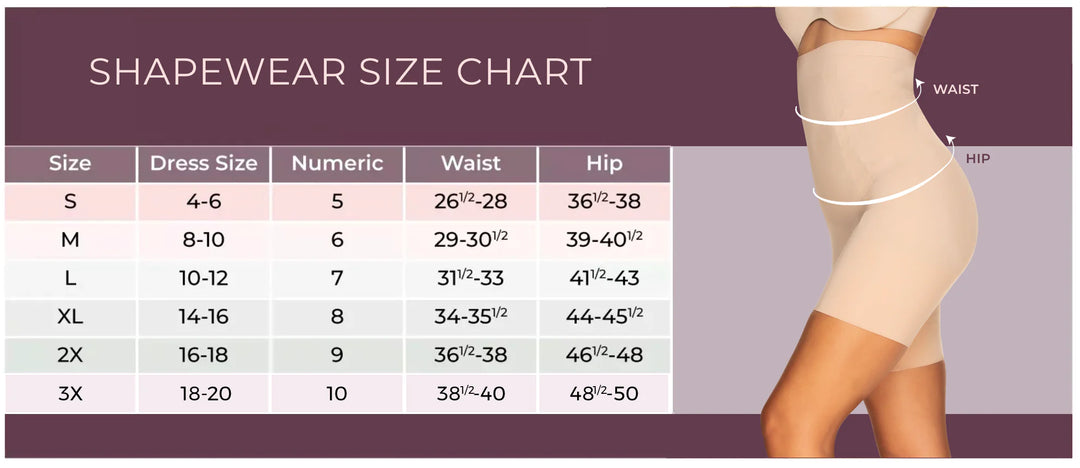 Fusion Waist Shapewear Boyleg