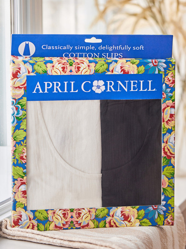 Essential Slip Set of 2 - Black White