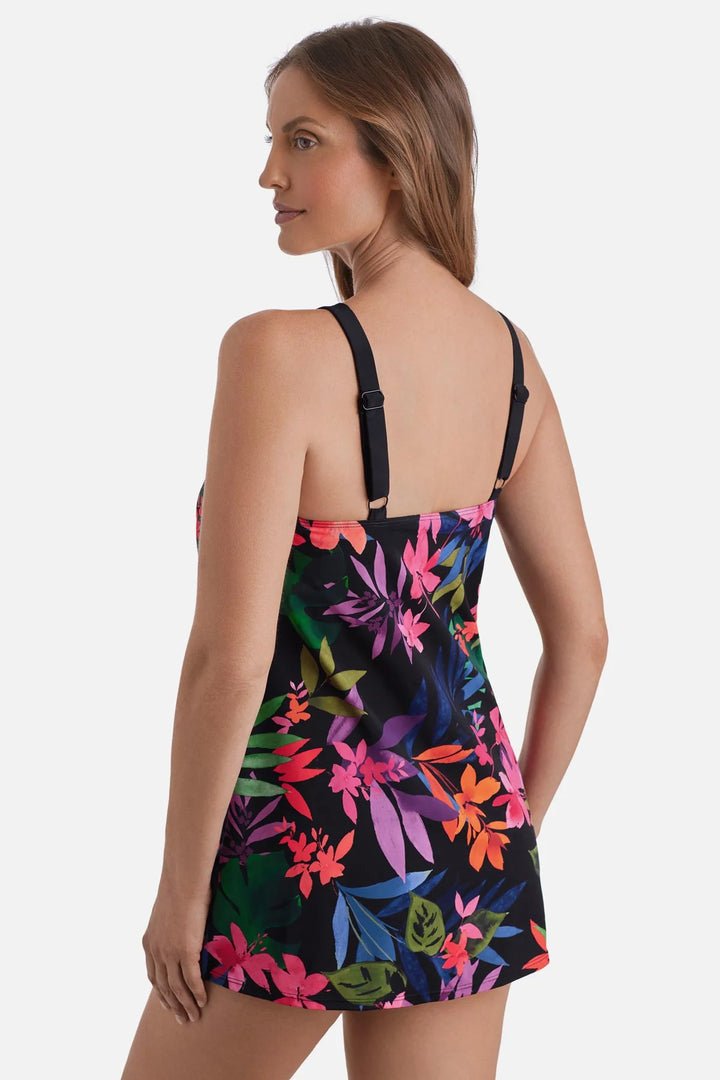 Halter Swim Dress - Pretty Garden