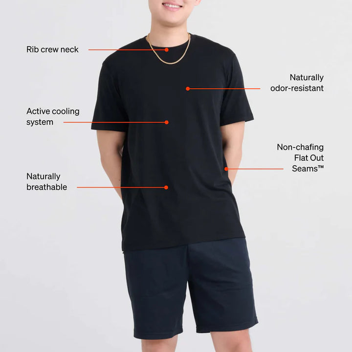 🇨🇦 Saxx DROPTEMP™ Cooling Cotton Short Sleeve Crew