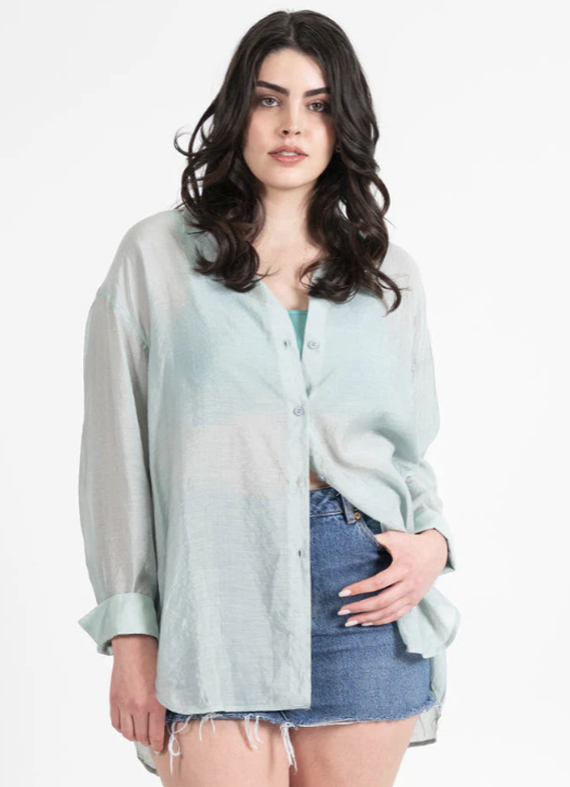 C'est Moi Tie Back Blouse