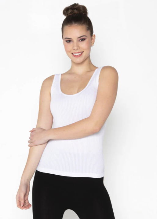 C'est Moi Seamless Ribbed Tank