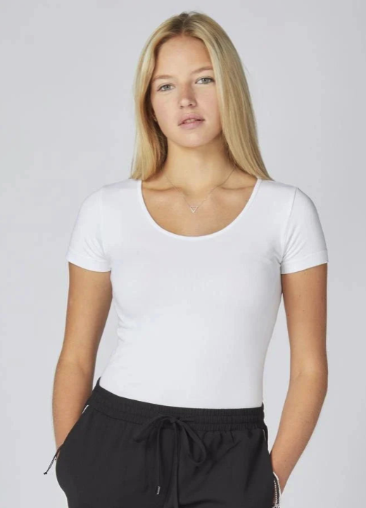 C'est Moi Bamboo Short Sleeve Top