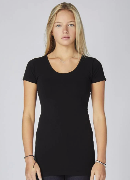 C'est Moi Bamboo Short Sleeve Top