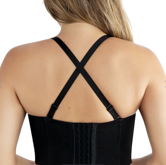 Stevie Longline Strapless Bustier