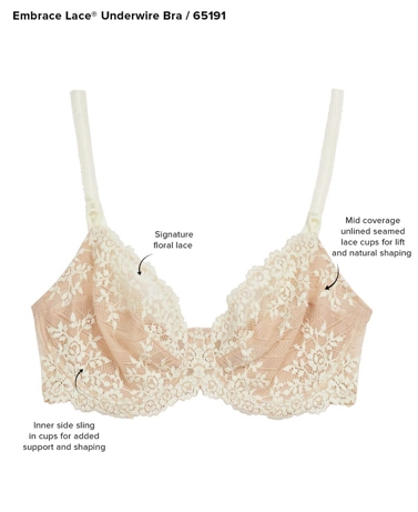 Embrace Lace Underwire Bra