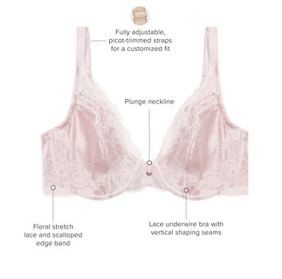 Modern Affair Plunge Underwire Bra