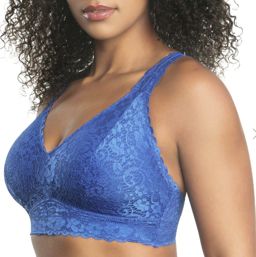 Adriana Lace Bralette - Sapphire - Sheer Essentials Lingerie & Swimwear