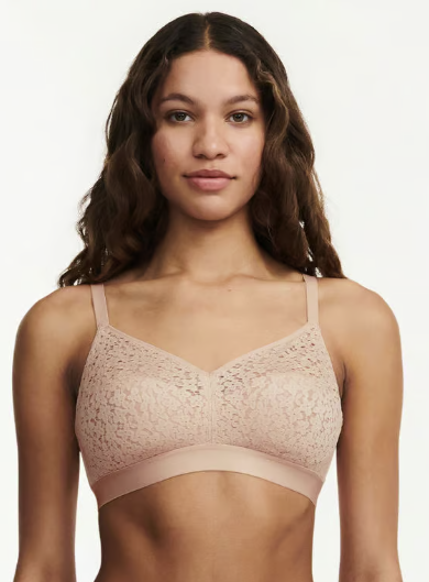 Norah Supportive Wire Free Bra - Nude Blush