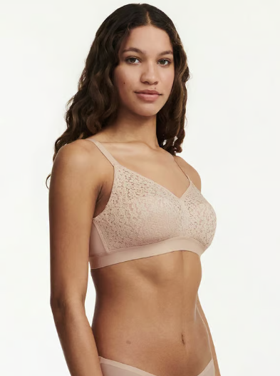 Norah Supportive Wire Free Bra - Nude Blush