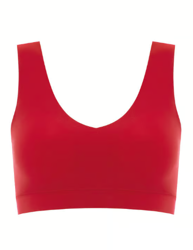 Chantelle Soft Stretch Padded V-Neck Bra Top