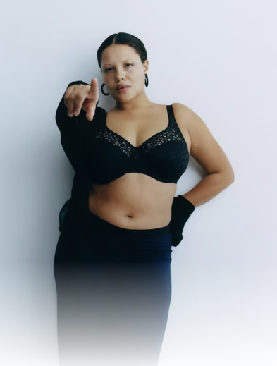 Chantelle Norah Molded Underwire Bra - Black