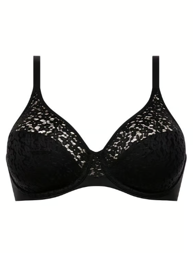 Chantelle Norah Molded Underwire Bra - Black