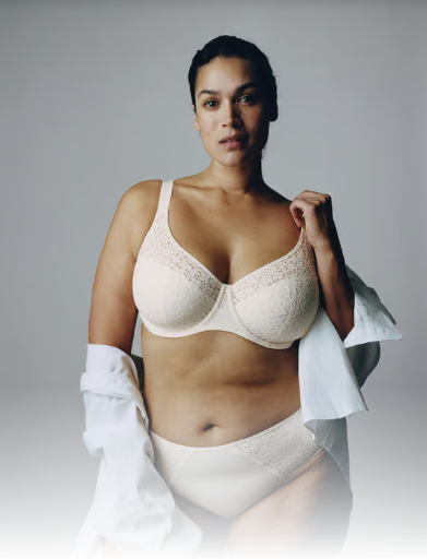 Chantelle Norah Molded Underwire Bra - Talc