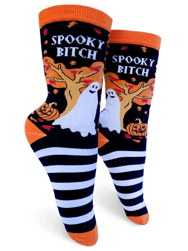 Spooky Bitch Womens Socks