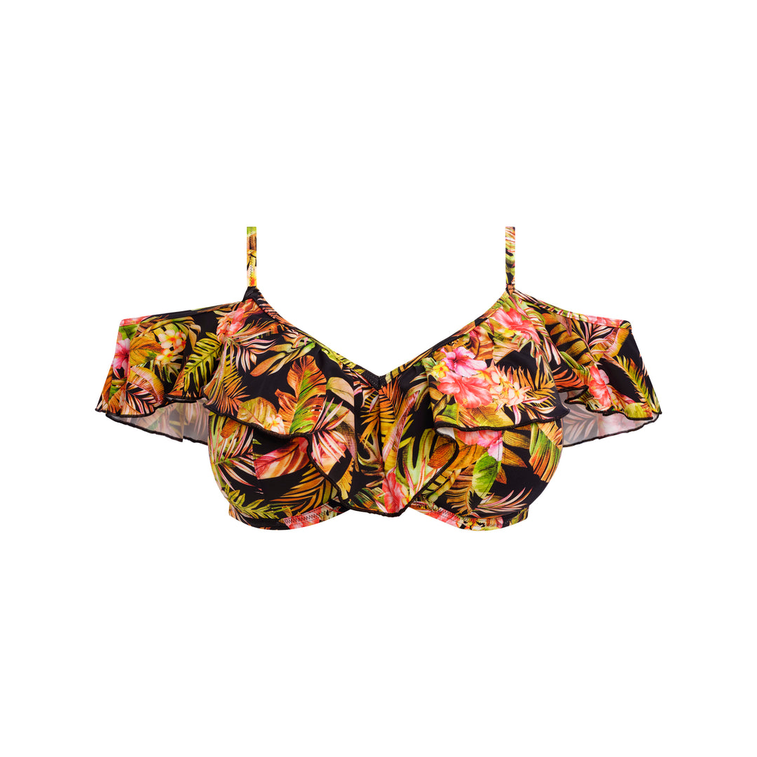 Elomi Tiger Valley Underwire Bikini Top
