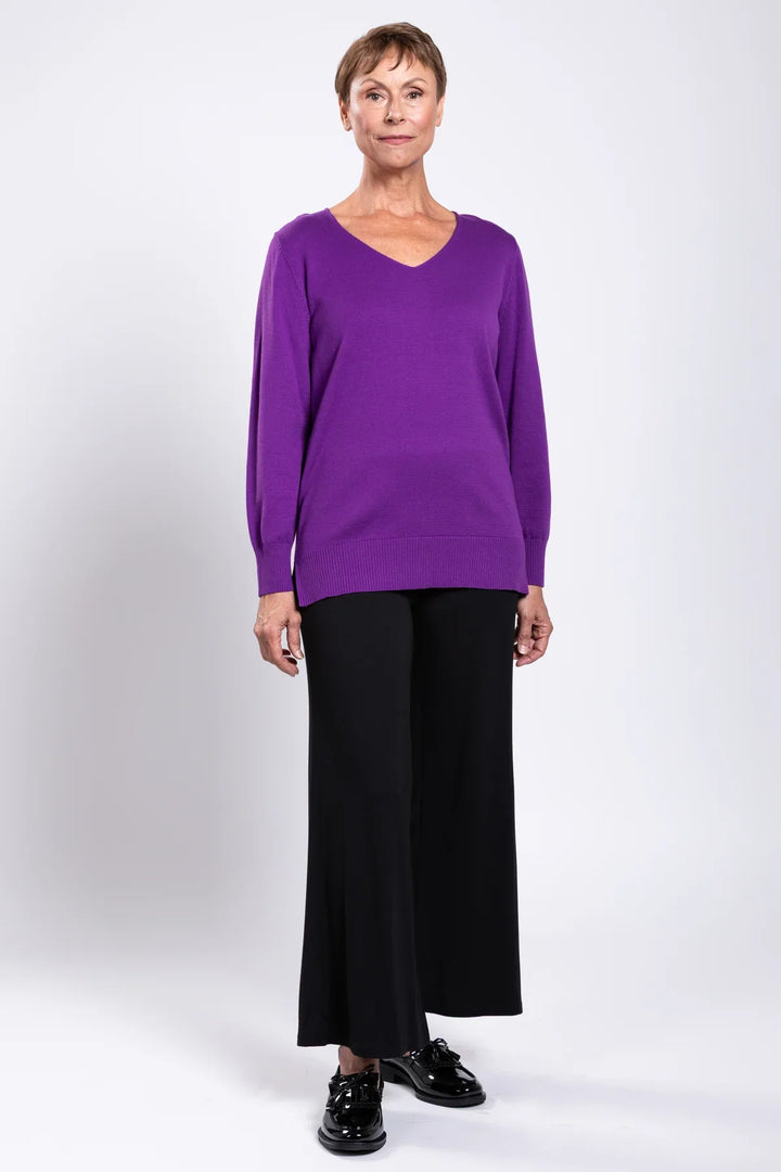 100% Cotton Tiff Sweater - Cherry Blossom